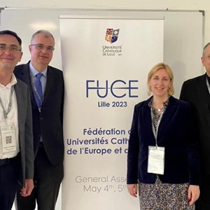 Predstavnici Hrvatskog katoličkog sveučilišta na generalnoj skupštini Europske federacije katoličkih sveučilišta